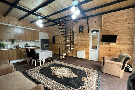 کلبه سوئیسی  دوبلکس مبله دوخواب در ماسال