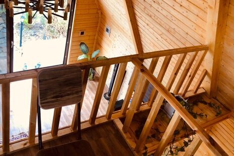 کلبه دوبلکس تکخواب رز در رامسر