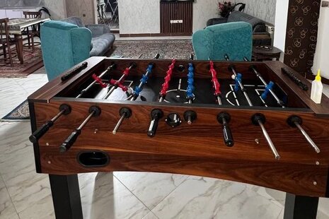 واحد استخردار مبله دوخواب در طبقه اول ویلا در چالوس