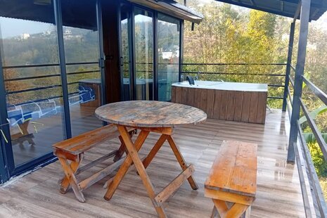 کلبه سوئیسی دوبلکس تکخواب یار در رامسر