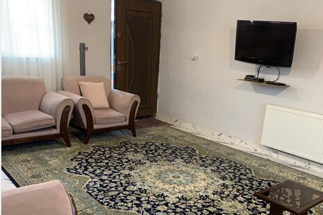 واحد مبله تکخواب مهتا طبقه همکف ویلا در ماسال