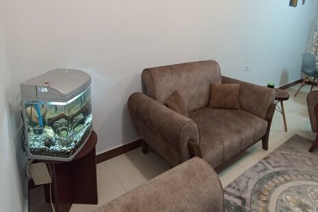 واحد مبله دوخواب واران در طبقه همکف ویلا رشت