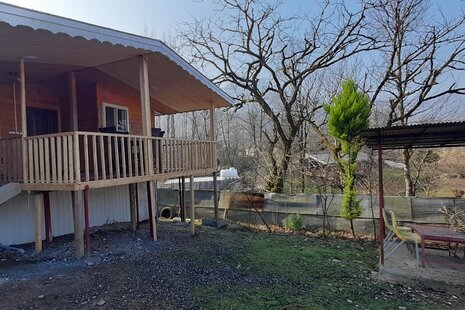 کلبه چوبی تکخواب در ماسال