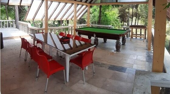 ویلا ساحلی استخردار در باغ اختصاصی رامسر