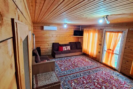 کلبه چوبی دو خواب دوبلکس در ماسال