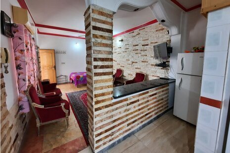 واحد تک خواب طبقه همکف ویلا در محمودآباد