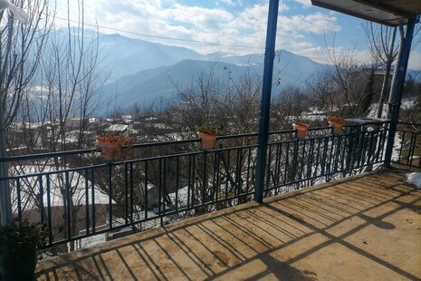 واحد تکخواب در طبقه اول ویلا کوهستانی آرامش در علی آباد