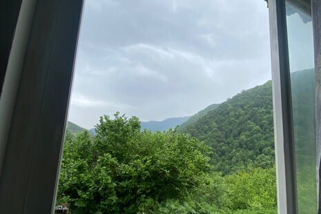 کلبه باغ تکخواب جنگلی مریم در تالش