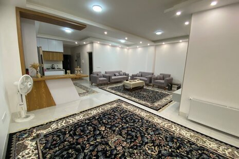 واحد استخردار مبله دوخواب در طبقه همکف ویلا الماس در گلوگاه