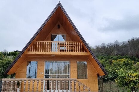 کلبه دوبلکس سوئیسی تکخواب در سوادکوه