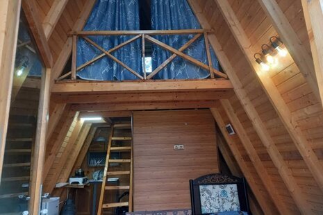 کلبه سوئیسی دوبلکس تک خواب طبیعت 1 در بابل