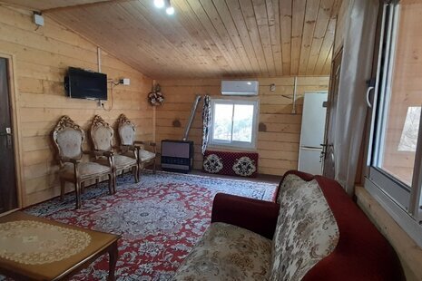 کلبه چوبی تکخواب در ماسال