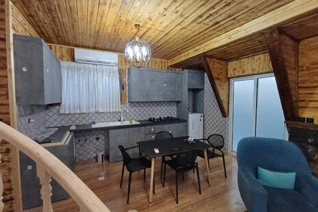 کلبه سوئیسی دوبلکس دوخواب در تنکابن