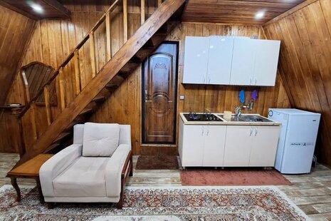 کلبه سوئیسی دوبلکس تکخواب در فومن