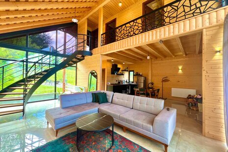 کلبه دوبلکس مبله دوخواب آنسل در ماسال