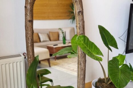 کلبه سوئیسی دوخواب مدرن در نمک آبرود