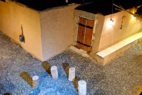 اتاق 25 متری در بوم گردی نائین