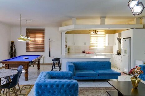 ویلا دو خواب استخردارآبگرم در کردان