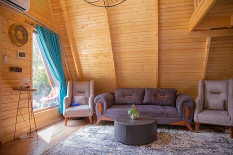 کلبه جنگلی دوبلکس تکخواب هاوین در چابکسر