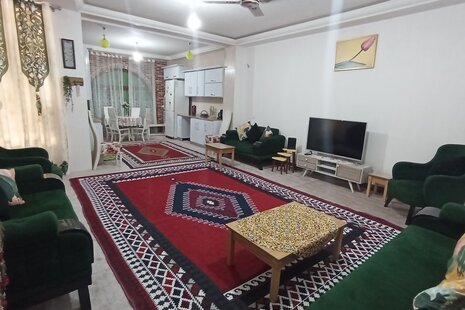 واحد مبله تکخواب طبقه همکف ویلا گل لاله 1 در گرگان