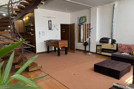 ویلا دوبلکس استخردار آبگرم در باغ بهادران