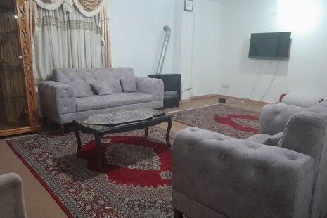 واحد دوخواب مبله کاظمی در طبقه اول ویلا کلاردشت