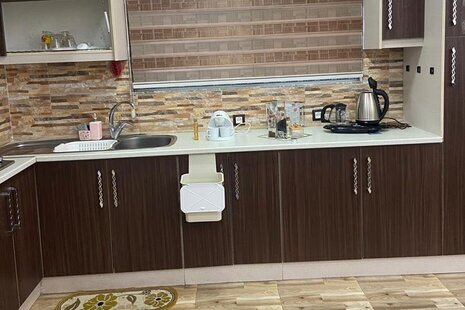 واحد تکخواب مبله در طبقه همکف ویلا رامسر