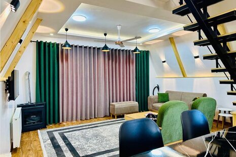 کلبه سوئیسی دوبلکس دوخواب اَفرا در بهشهر