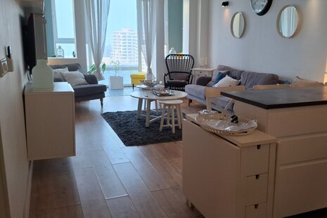 آپارتمان مبله دوخواب برج دید دریا اکواریومی در کیش