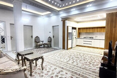 واحد مبله دو خواب در طبقه زیر همکف در  کاشان