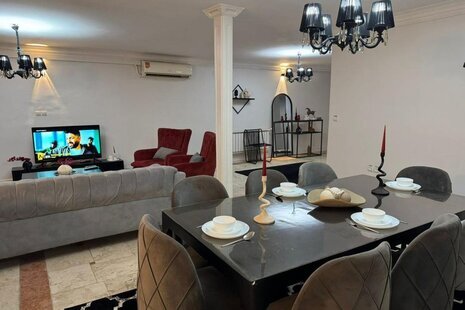 آپارتمان مبله دوخواب واحد 1 در دهکده المپیک