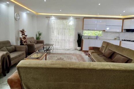 واحد مبله دوخواب طبقه اول ویلا بال پرواز در رشت