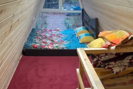 کلبه سوئیسی تک خواب در سوادکوه