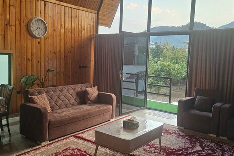 کلبه سوئیسی 4 خواب دوبلکس استخردار آبگرم  مهیاد در اسالم