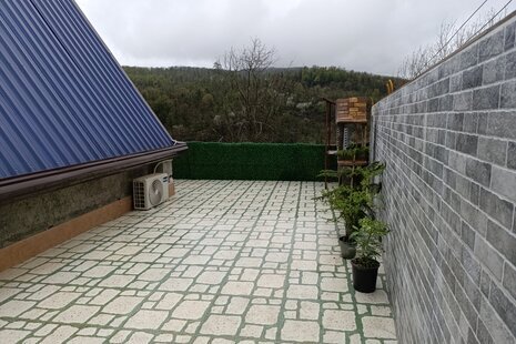 کلبه جنگلی تکخواب الدار گرگانی در سوادکوه