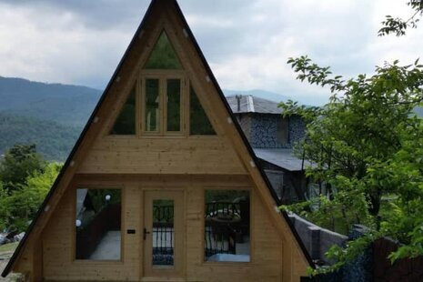 کلبه سوئیسی دوبلکس دوخواب در سوادکوه