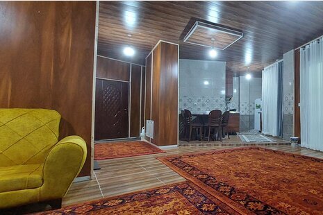 واحد دوبلکس سه خواب در طبقه اول ویلا چوبی در ماسال