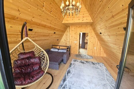 کلبه سوئیسی دوبلکس دوخواب لاکچری شالیزار در پره سر