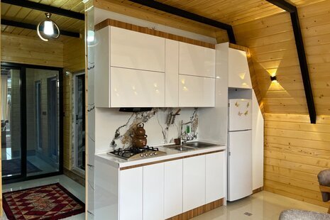 کلبه سوئیسی دوبلکس استخردار مبله در اسالم