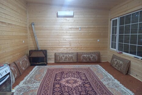 کلبه چوبی تکخواب رویایی در ماسال