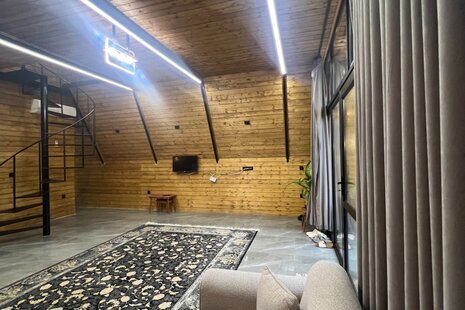 کلبه سوئیسی دوبلکس مبله دوخواب در ماسال
