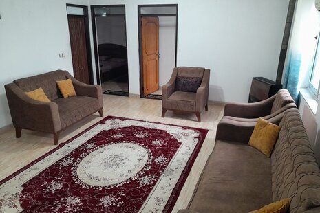 واحد مبله دوخواب در طبقه اول ویلا در رامسر