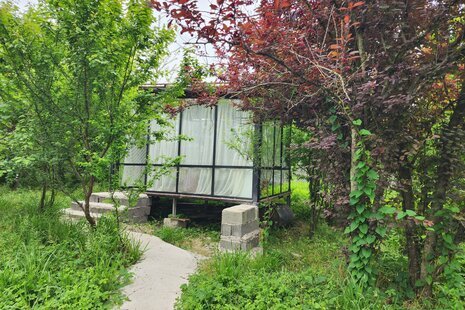 کلبه شیشه ای 19 متری در رشت