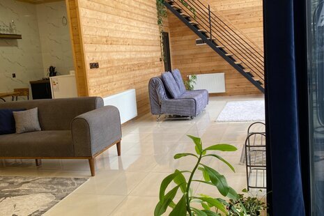 کلبه شیشه ای دوبلکس تکخواب  افرا در ماسال