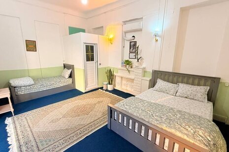 اتاق استاد صائب در اقامتگاه بومگردی اصفهان