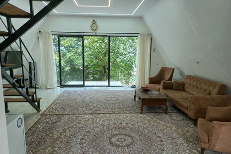 کلبه سوئیسی  دوبلکس مبله تکخواب یزدان مهر در  مرزن آباد