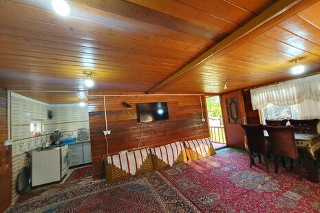 کلبه دو خواب چوبی افرا در شیرگاه