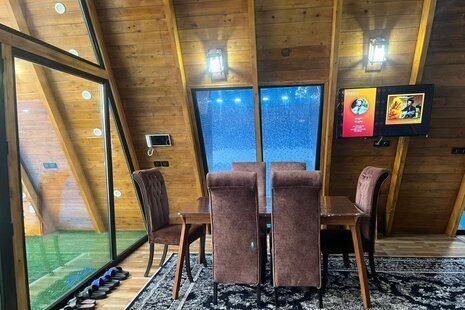 کلبه سوئیسی استخردار 3 خواب وولی تو در شیرگاه