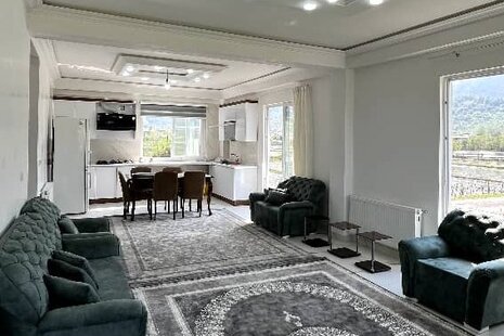 واحد مبله دوخواب در طبقه دوم ویلای ماسال