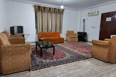 واحد دو خواب مبله در باغ ویلا در بندر انزلی